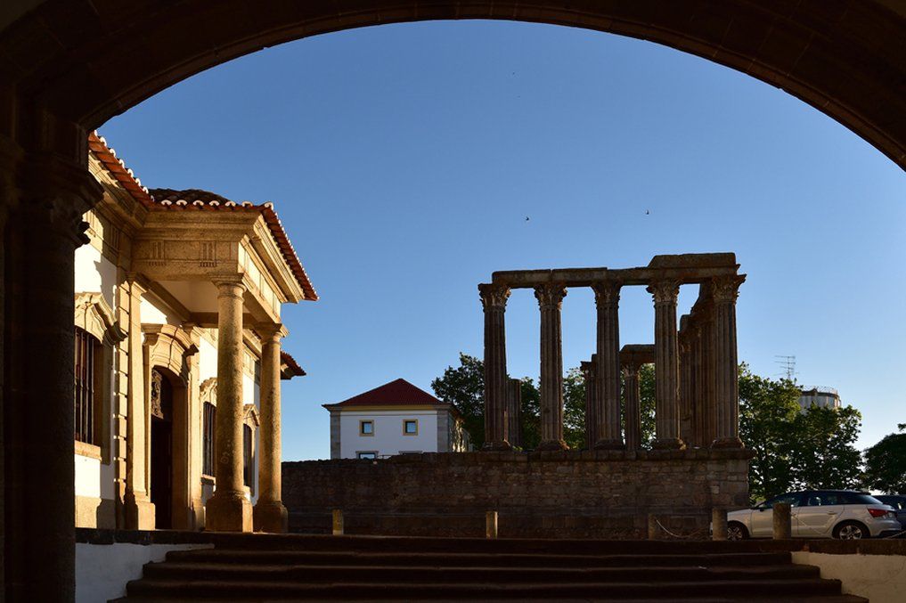 Pousada Convento De Evora Bagian luar foto